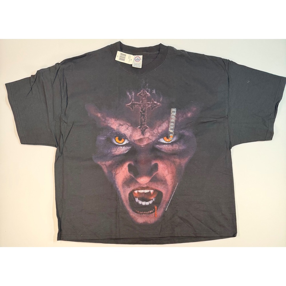 Fashion Victim Vampire Goth T-Shirt XXL Delta Magnum Weight Spiral Direct Black